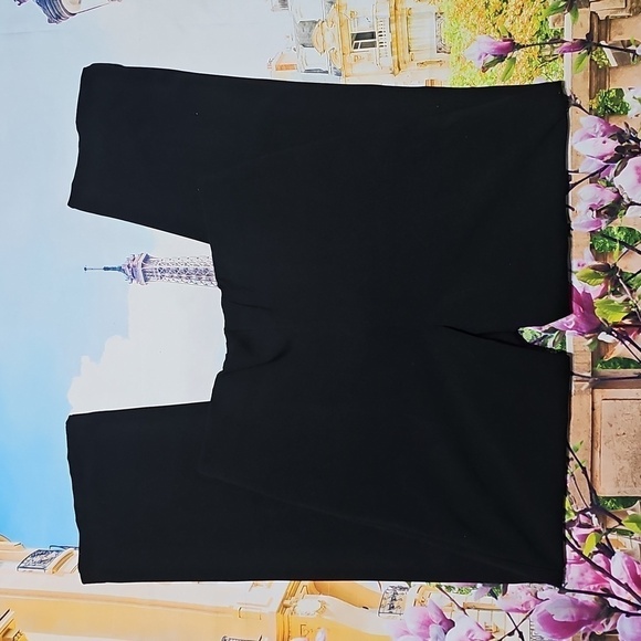 Joseph Ribkoff Black High-Waisted Pull on Pants Size 6 - Picture 2 of 4